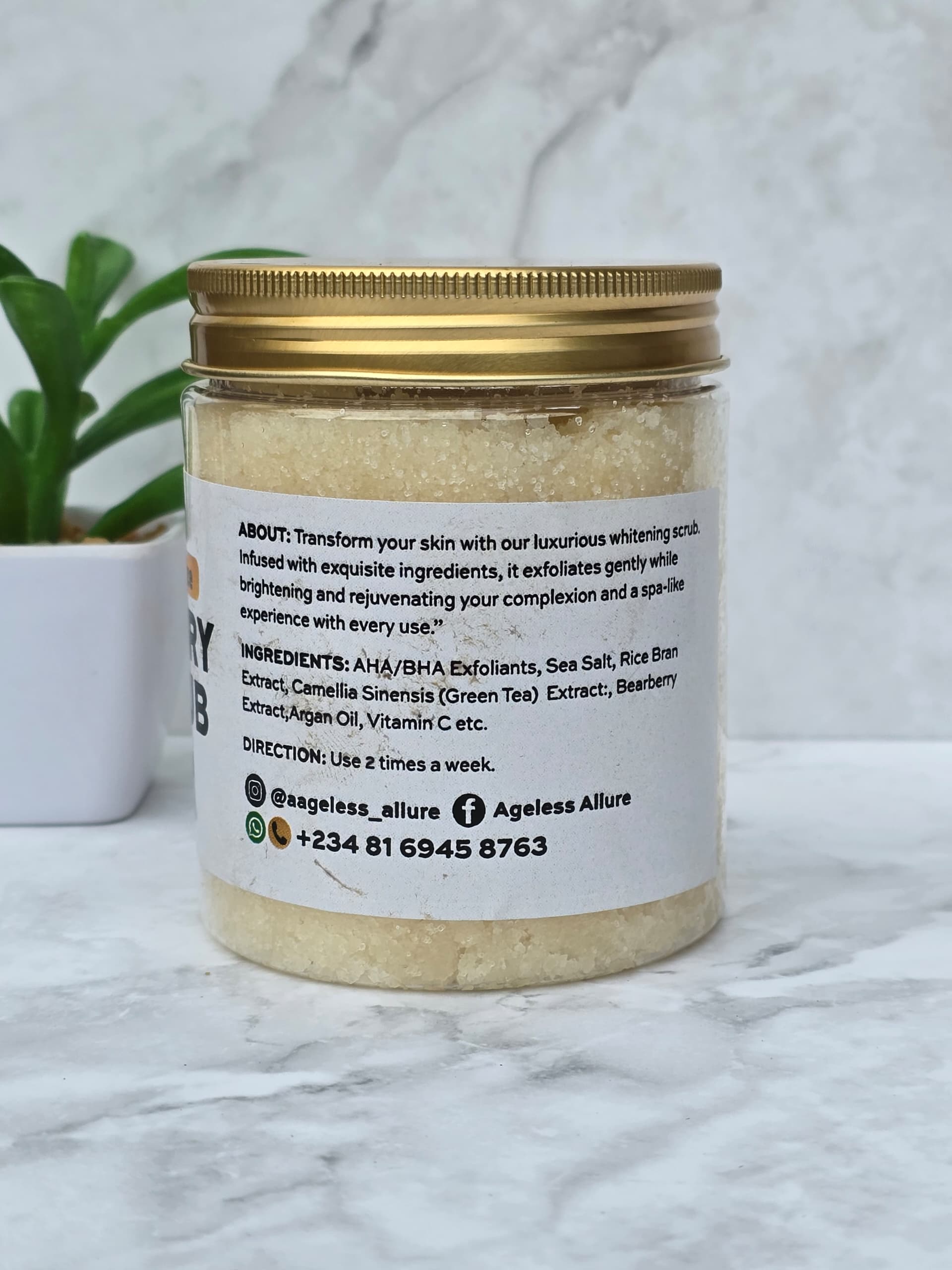 Customize Luxury Scrub - 250ML.