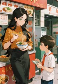 Chuyện Tôi Nuôi Lớn Đại Phản Diện Bằng Món Bún Ốc