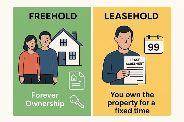 Freehold vs Leasehold Property – What You Must Understand Before You Buy