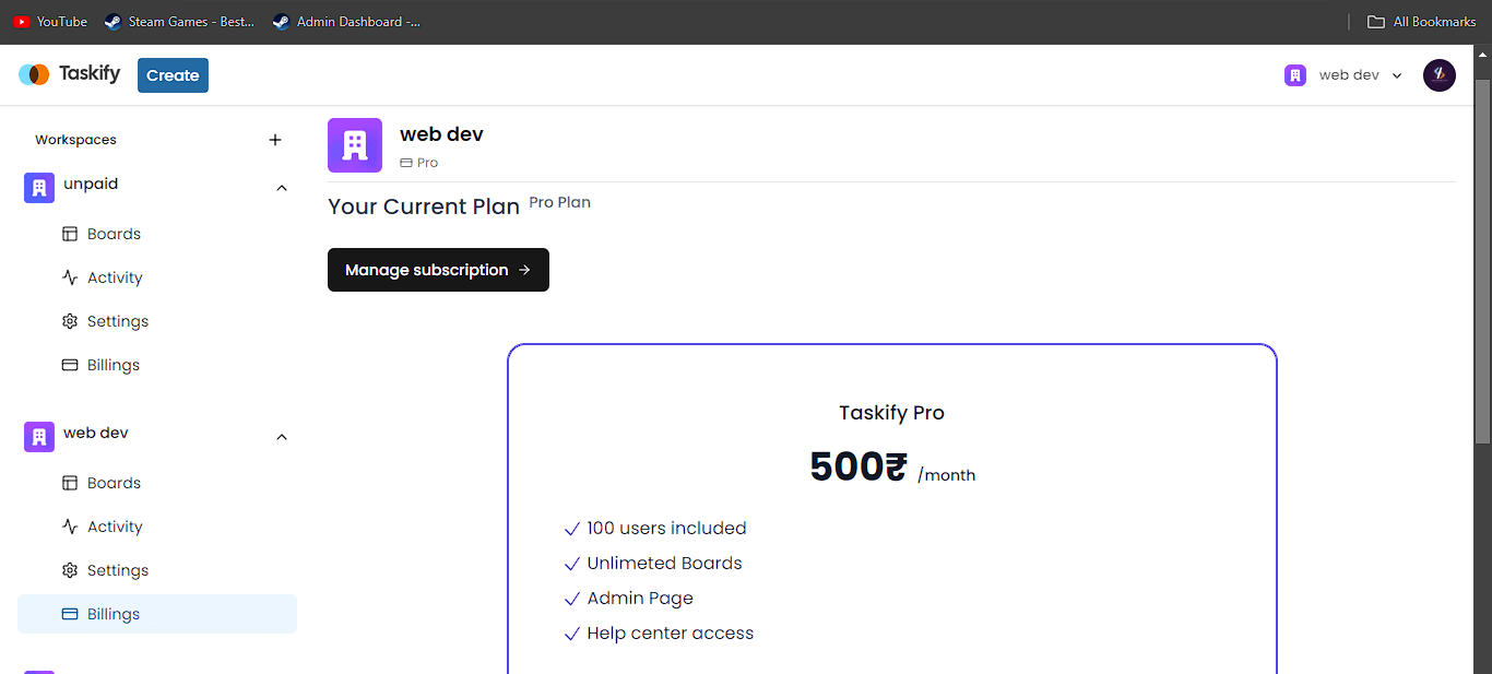 Project image