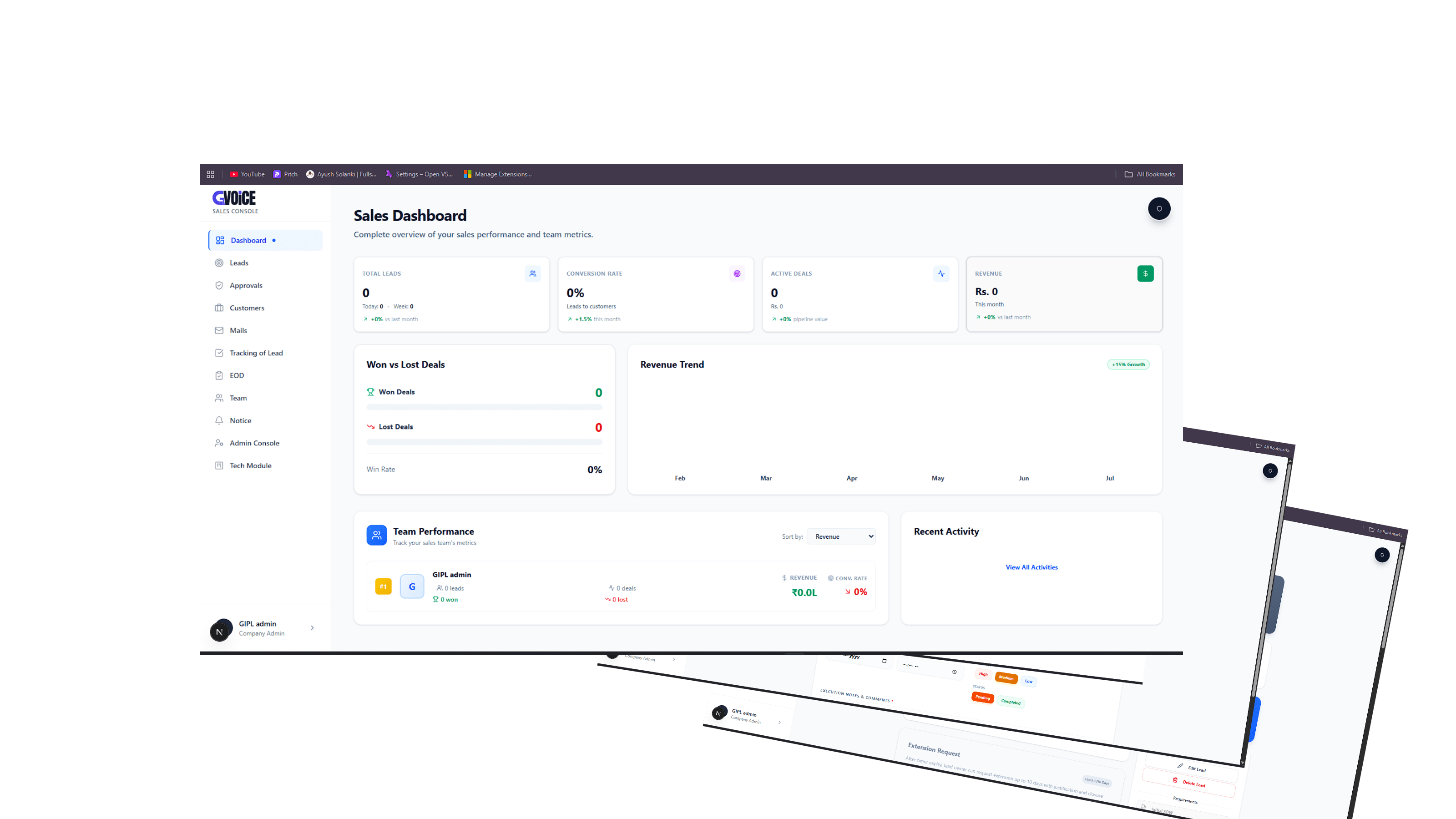 Gvoice CRM