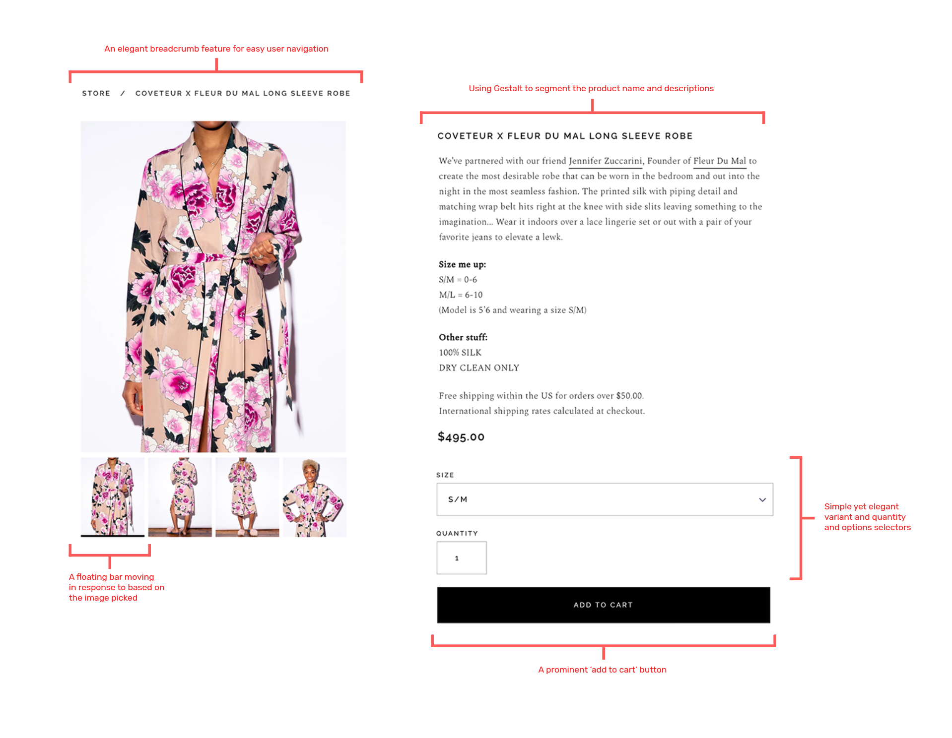 coveteur product page