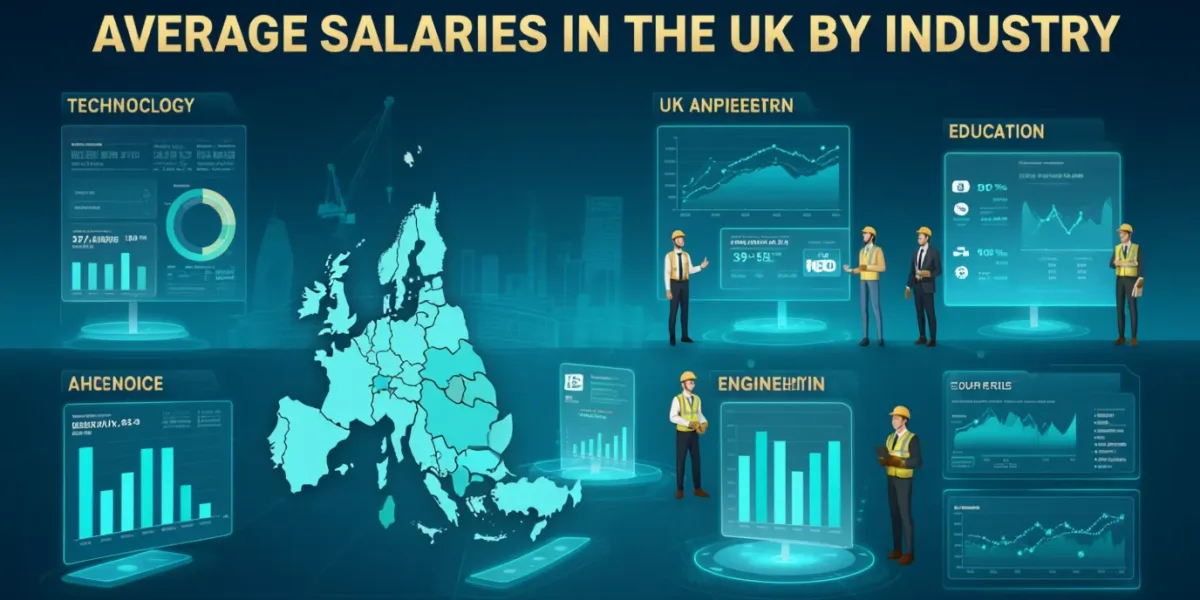 Average Salaries in the UK by Industry (2025 Update)