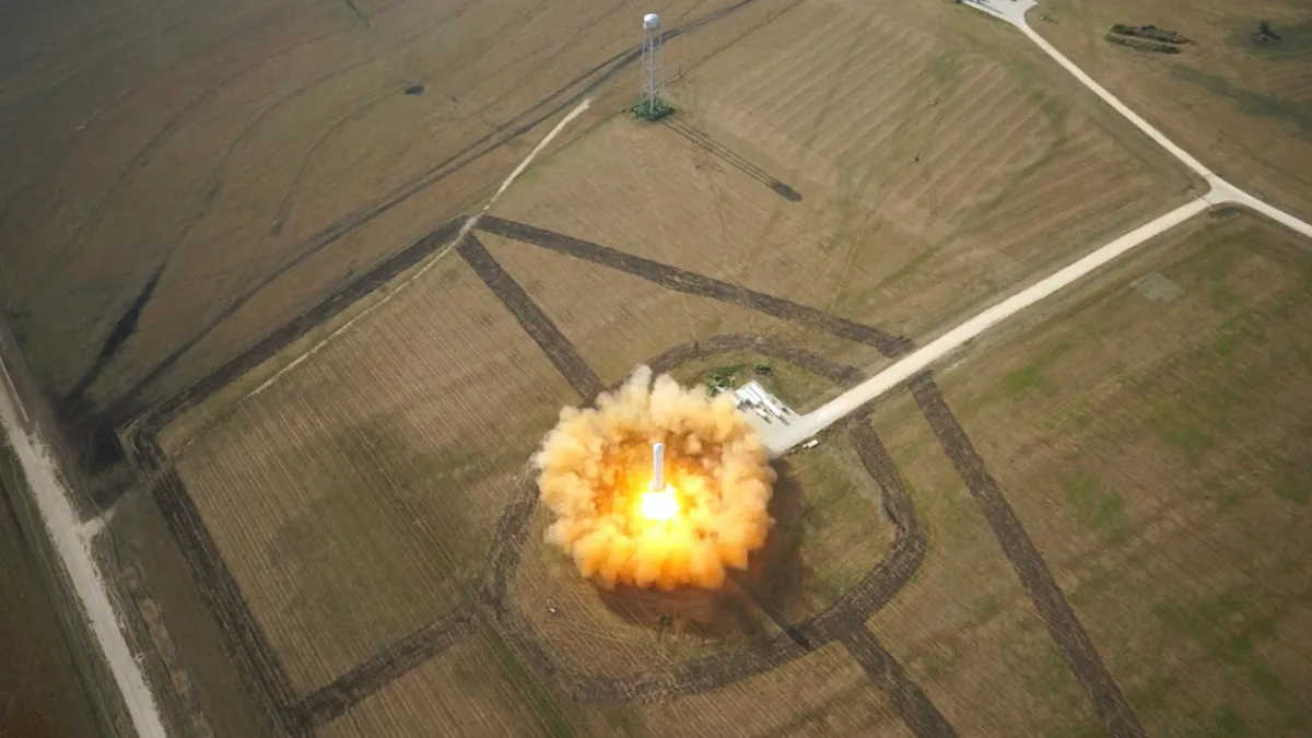 Blue Origin New Glenn Rocket Explosion During Test Impacts Plans