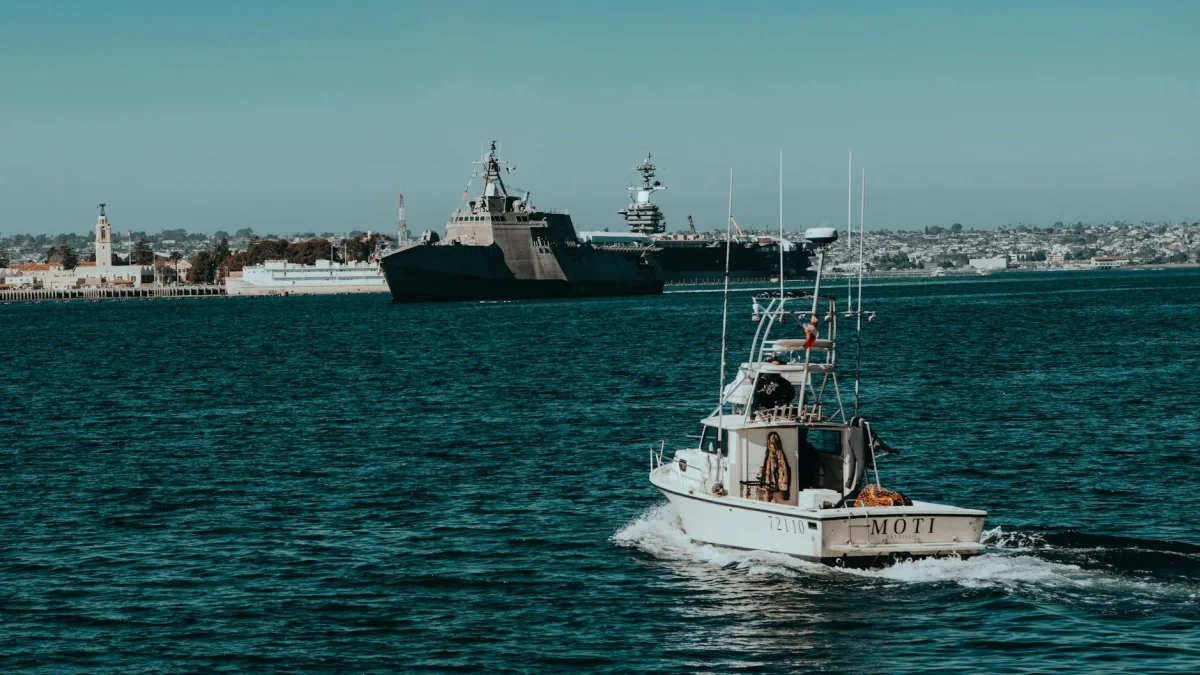 Nearly 40 Ships Exit Hormuz with U.S. Navy Coordination