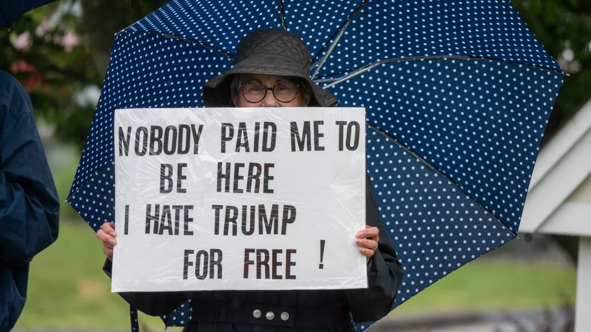 Trump Claims $14 Million Reflecting Pool Vandalism Arrests Made