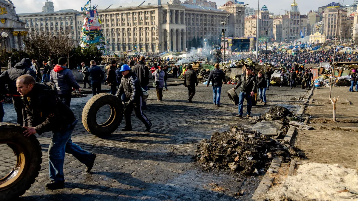 Russia Launches 74 Missiles in Kyiv Amid Tensions in Ukraine