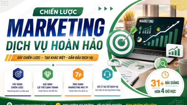 Khóa Học Chiến Lược Marketing Dịch Vụ Hoàn Hảo