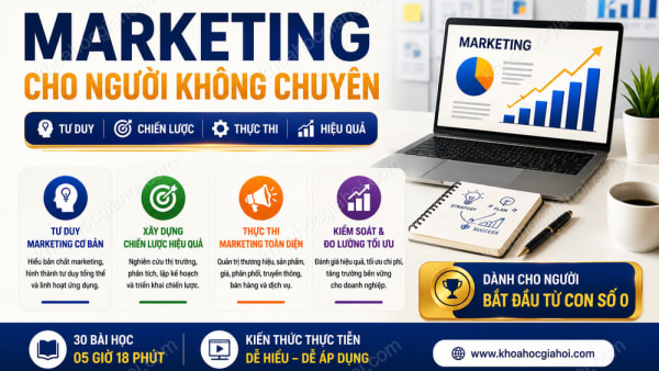 Khóa Học Marketing Cho Người Không Chuyên