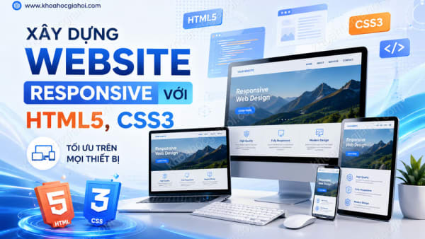 Khóa Học Xây Dựng Website Responsive Với HTML5, CSS3