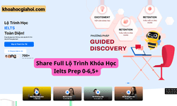 Full Lộ Trình Khóa Học Ielts Prep 0-6.5+