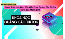 Khóa Học Làm Chủ Việc Chạy Quảng Cáo Tiktok Cùng Cấn Mạnh Linh