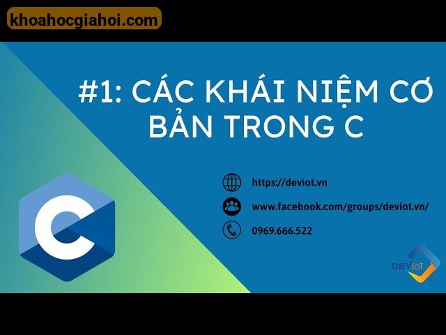 Khóa Học Lập Trình C Cơ Bản Cùng Deviot