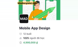 Khóa Học Mobile App Design Cùng Capidemy.com