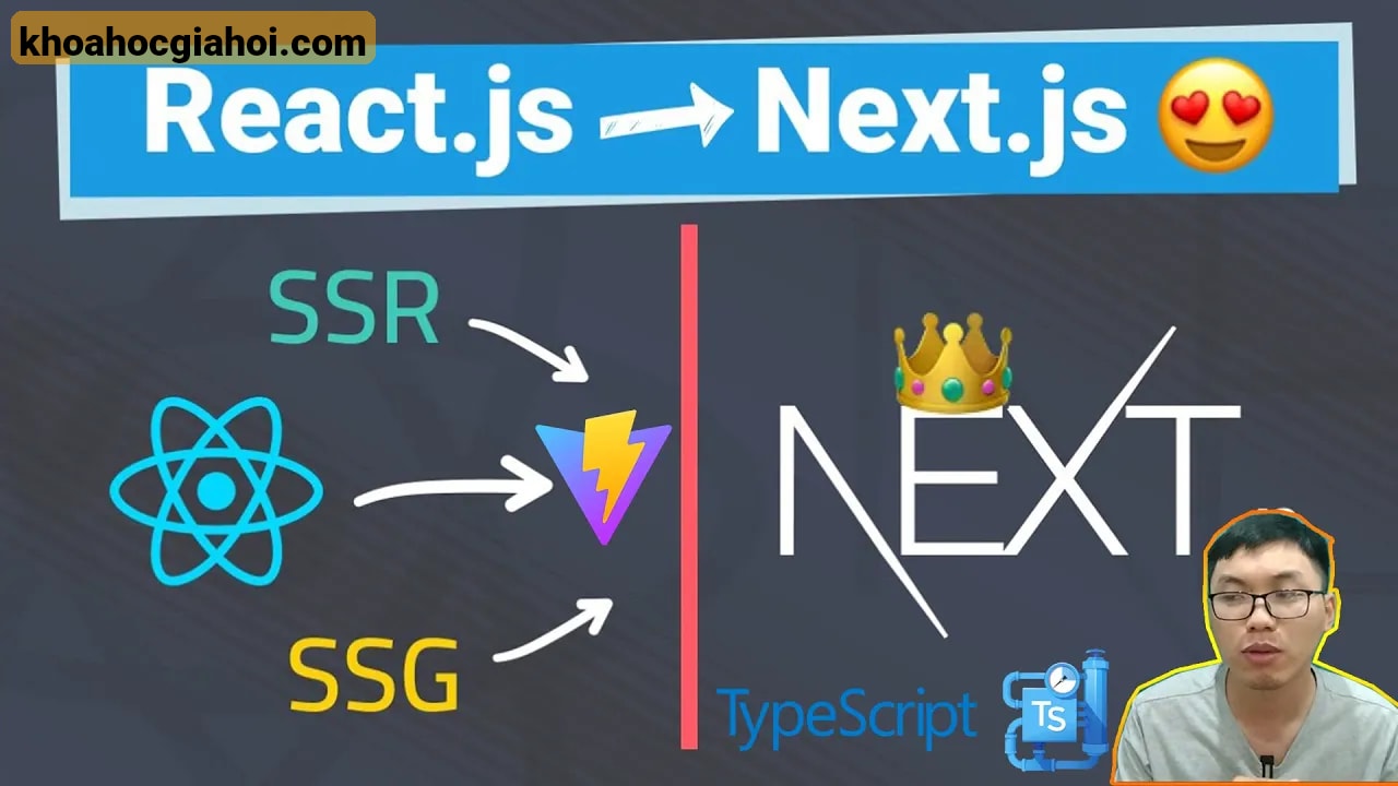 Khóa Học React Pro Max Với Next.js - Làm Chủ Toàn Diện React.js Hiện Đại Cùng Hoidanit