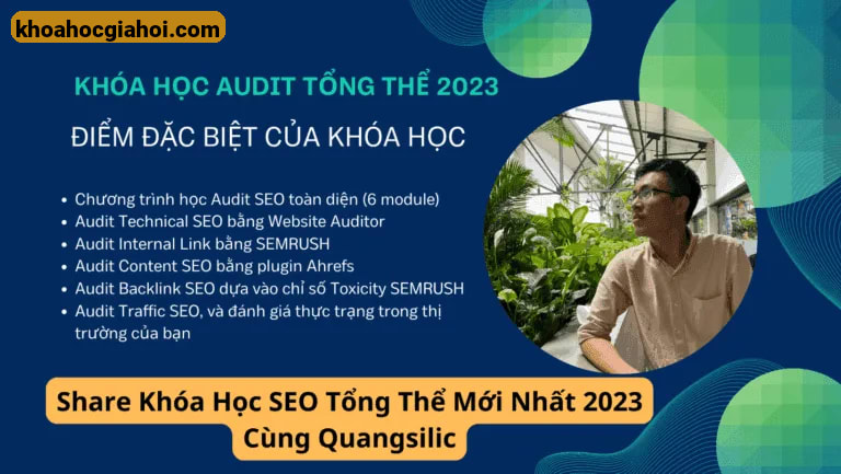 Khóa Học Seo Tổng Thể Mới Nhất 2023 Cùng Quangsilic