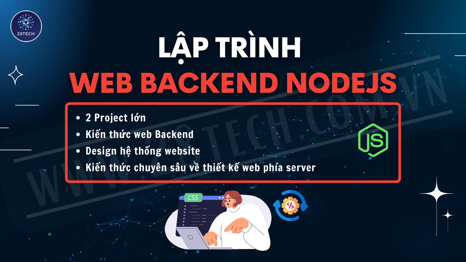 Lập Trình Backend Nodejs 28tech