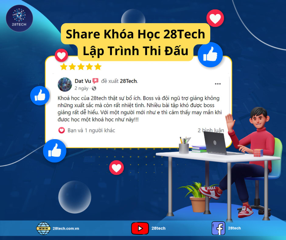 chia se khoa hoc lap trinh thi dau 28tech