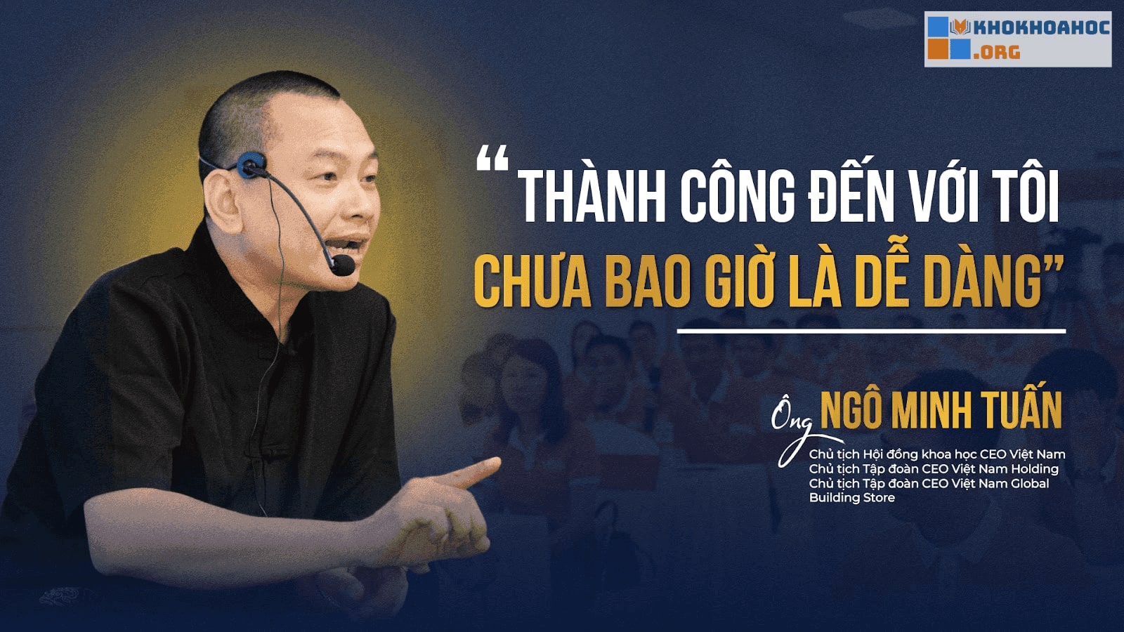 Giới thiệu Full combo khóa học bộ học viện CEO Ngô Minh Tuấn