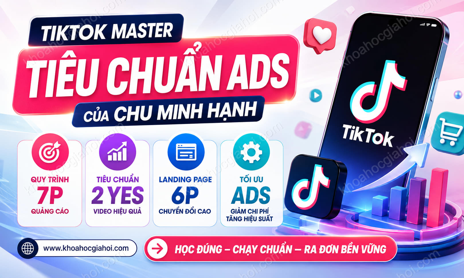 Khóa Học Tiktok Master Tiêu Chuẩn Ads Của Chu Minh Hạnh