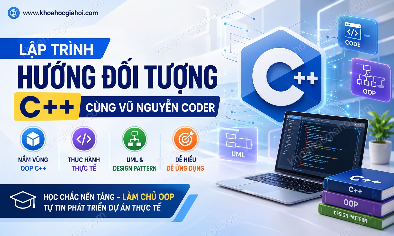 Khóa Học Lập Trình Hướng Đối Tượng (C++) Cùng Vũ Nguyễn Coder