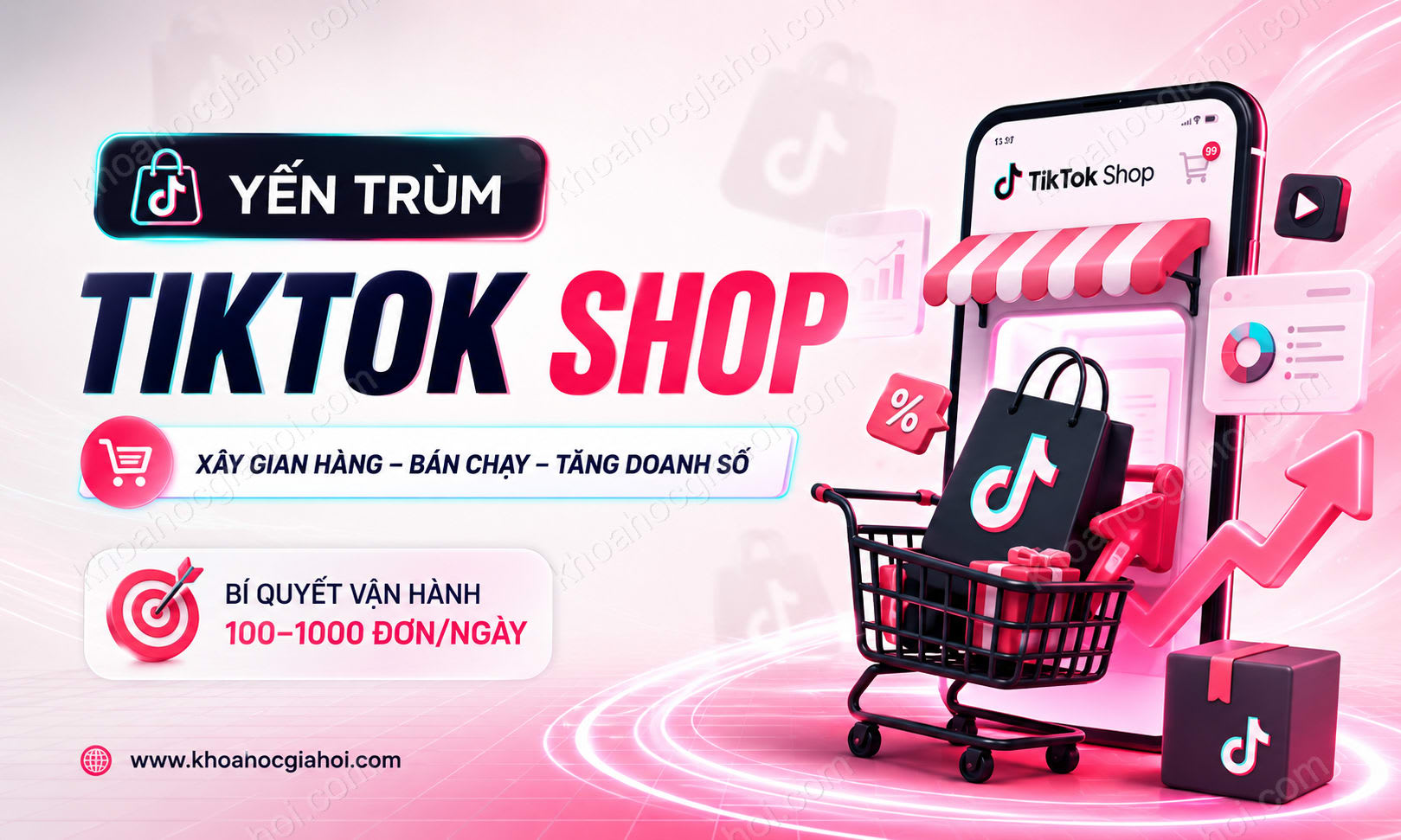 Khóa Học Yến Trùm Tiktok Shop Khóa Học Yến Trùm Tiktok Shop