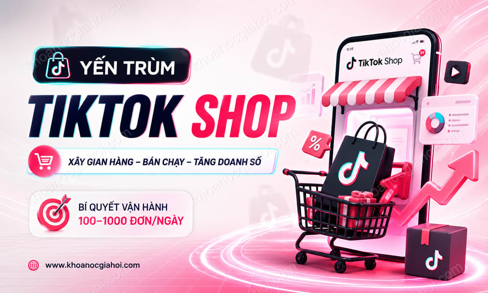Khóa Học Yến Trùm Tiktok Shop
