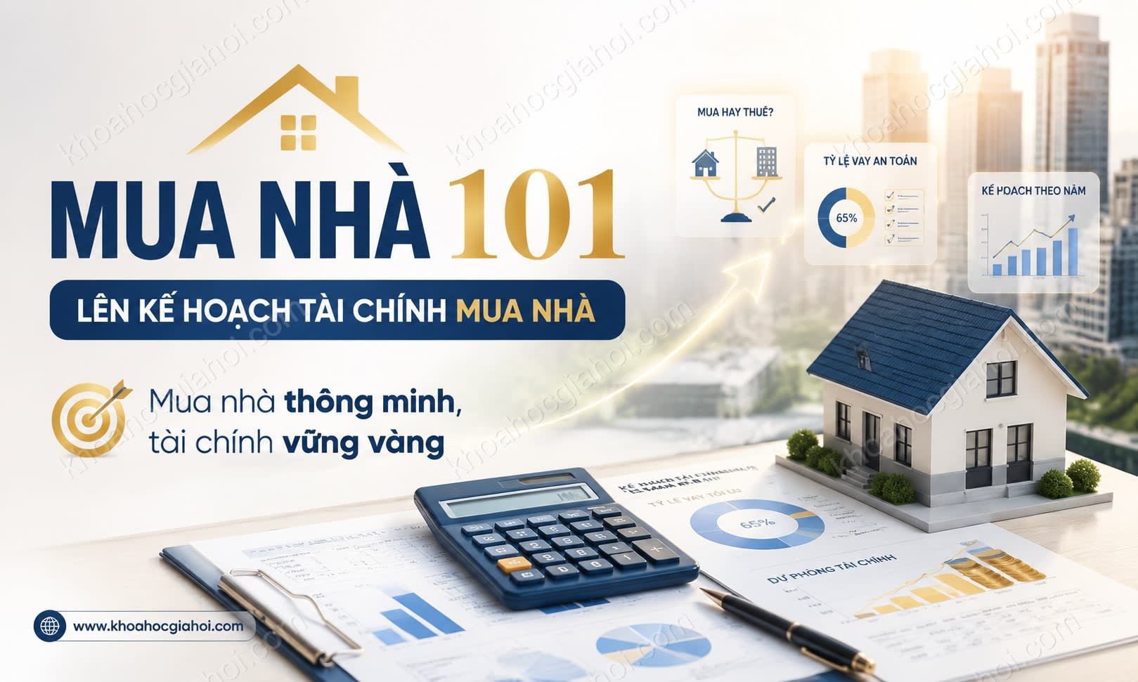 Khóa Học Mua Nhà 101: Lên Kế Hoạch Tài Chính Mua Nhà Cho Người Đi Làm