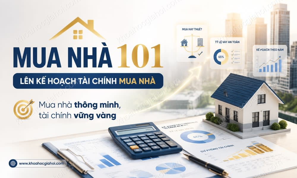 Khóa Học Mua Nhà 101: Lên Kế Hoạch Tài Chính Mua Nhà Cho Người Đi Làm