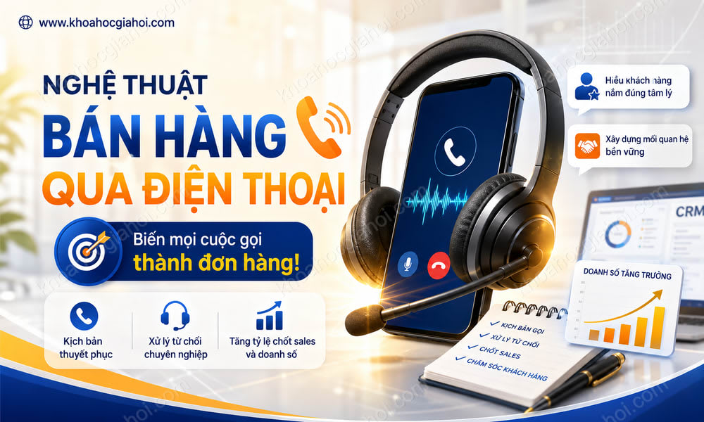 Nghệ Thuật Bán Hàng Qua Điện Thoại