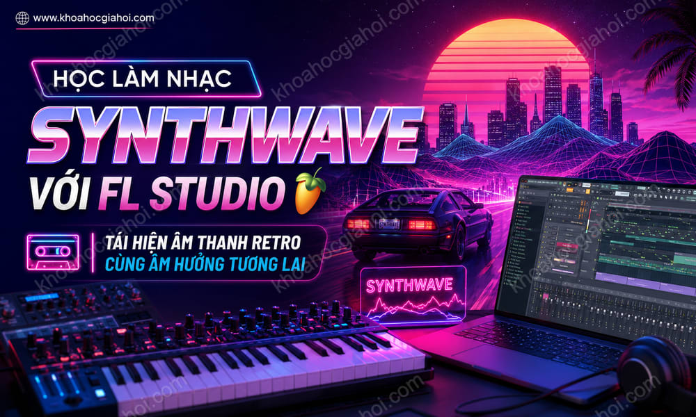 Học Làm Nhạc Synthwave Với FL Studio
