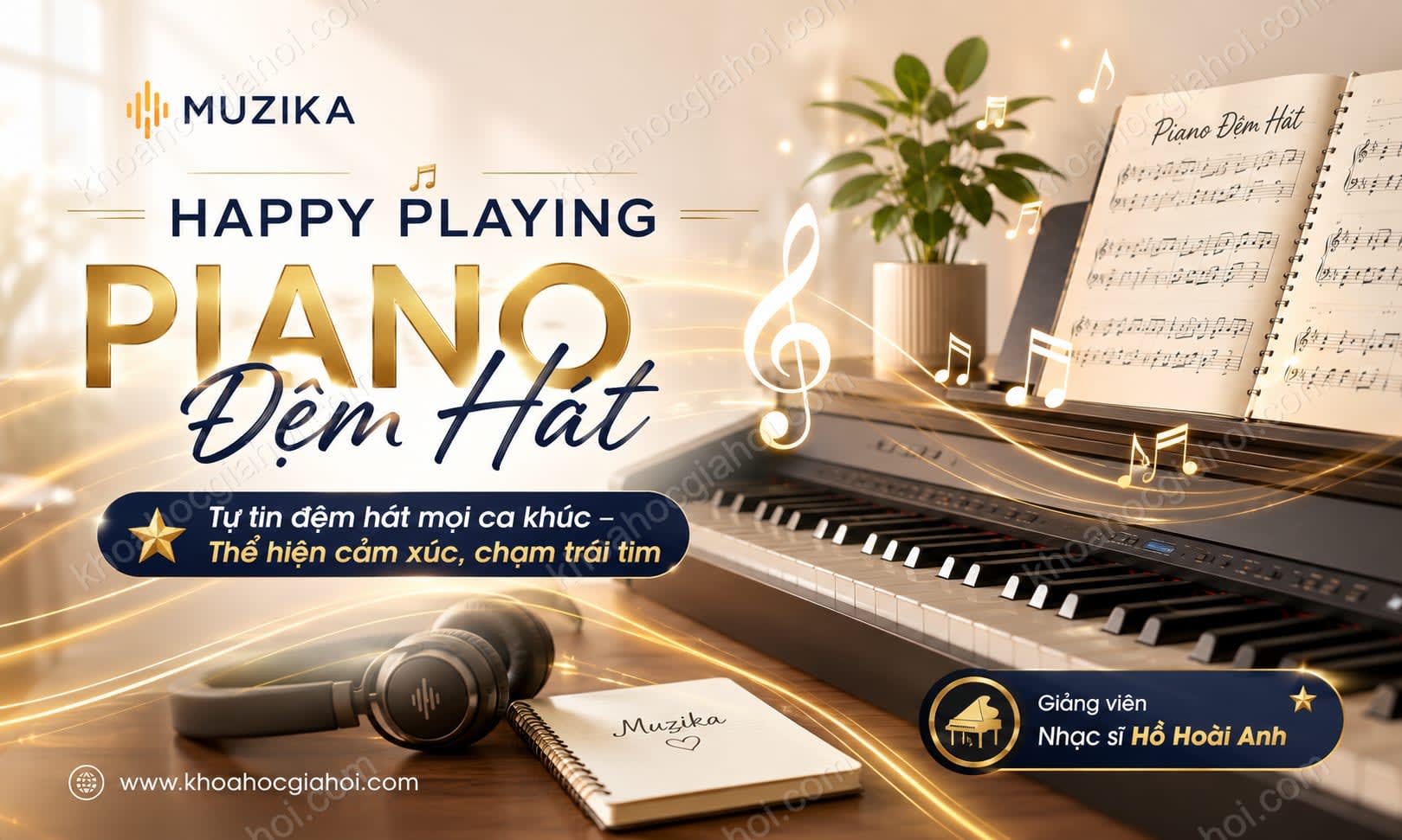 Khóa Học Happy Playing – Piano Đệm Hát - Muzika