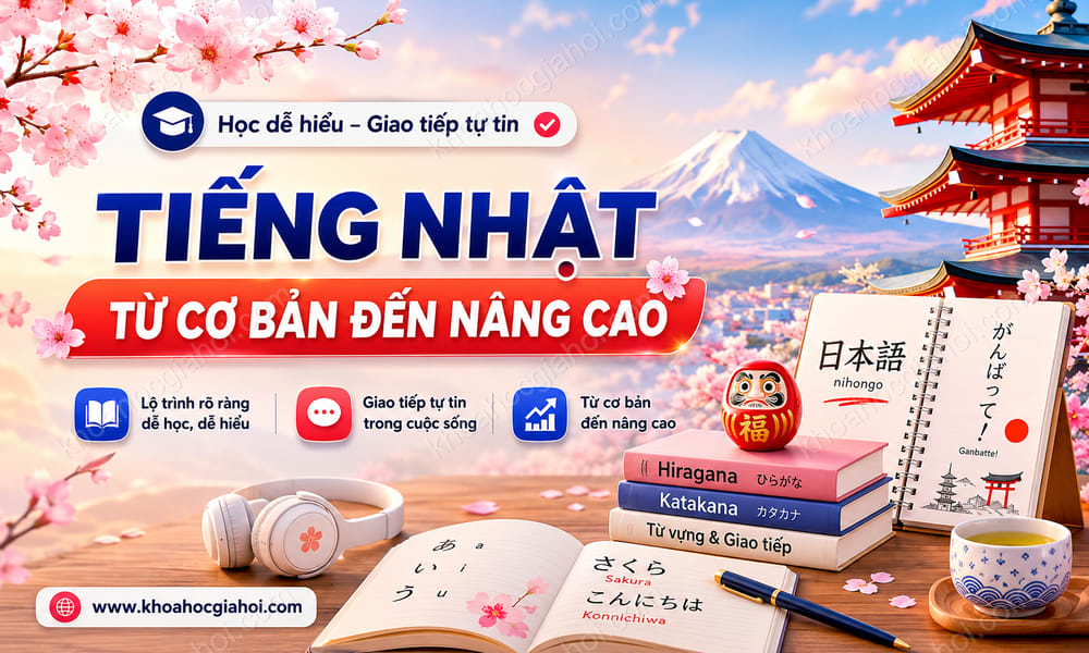 Khóa Học Tiếng Nhật Từ Cơ Bản Đến Nâng Cao