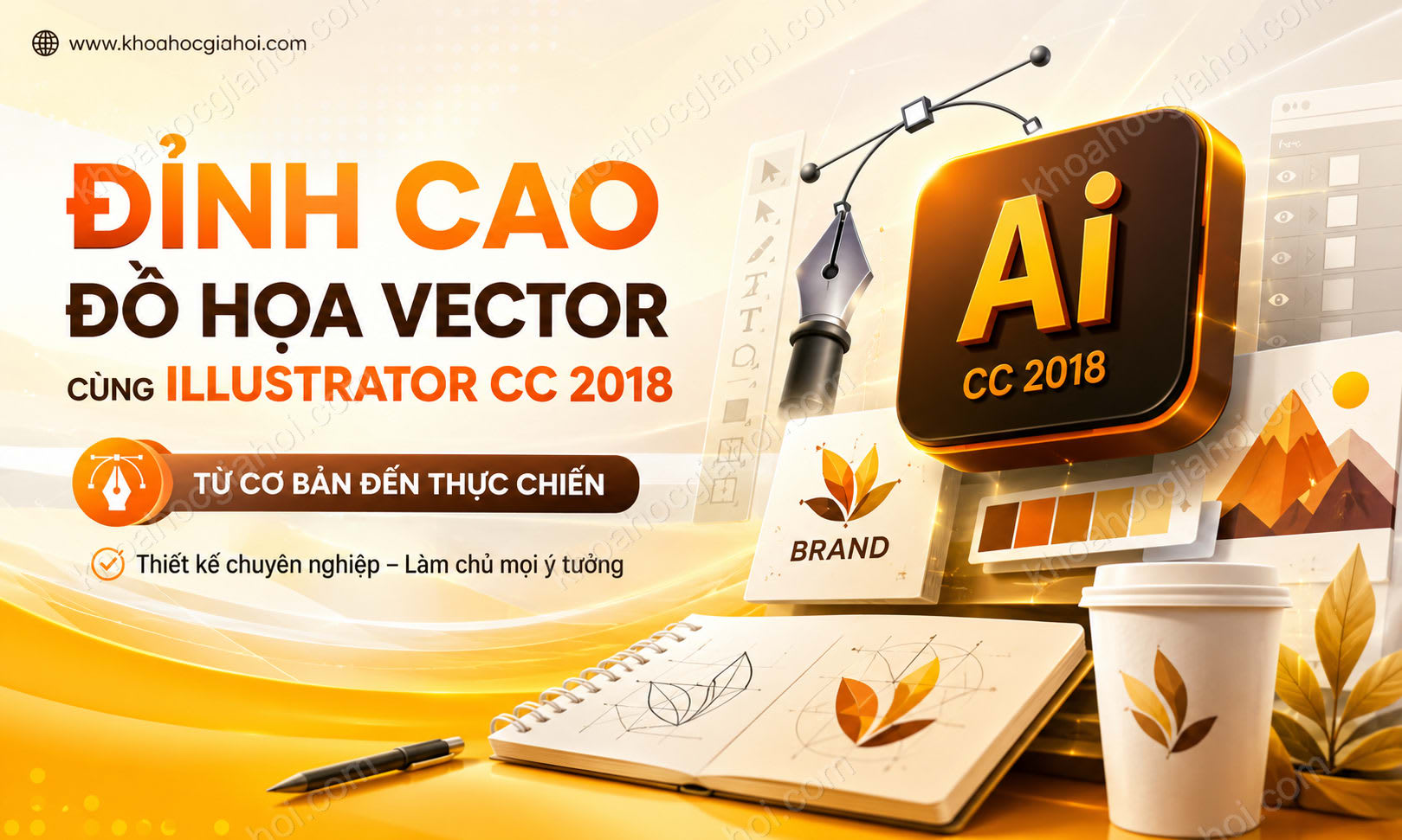 Khóa Học Đỉnh Cao Đồ Họa Vector Cùng Illustrator Cc 2018 Khóa Học Đỉnh Cao Đồ Họa Vector Cùng Illustrator Cc 2018