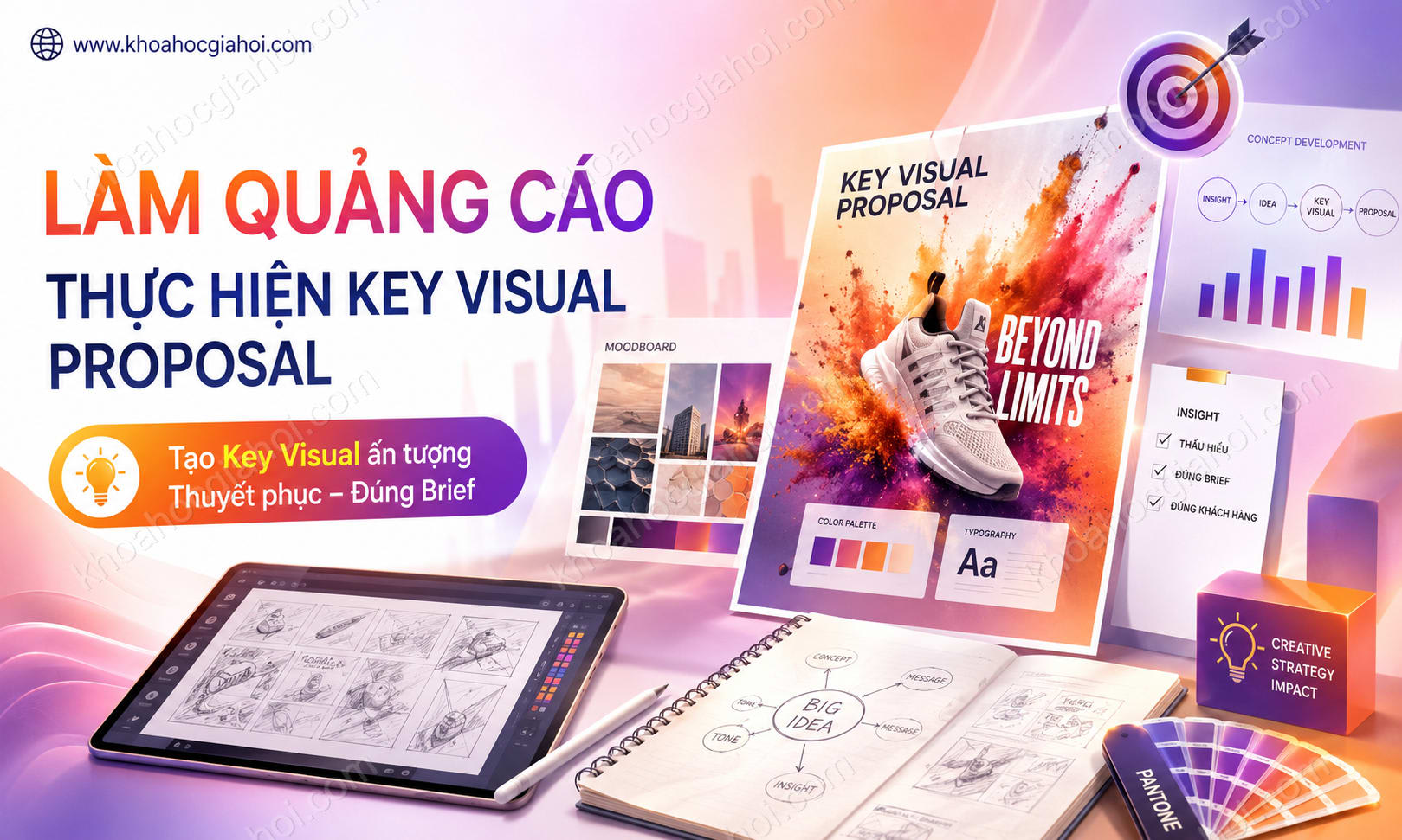 Khóa Học Làm Quảng Cáo – Thực Hiện Key Visual Proposal Ngành Quảng Cáo Khóa Học Làm Quảng Cáo – Thực Hiện Key Visual Proposal Ngành Quảng Cáo