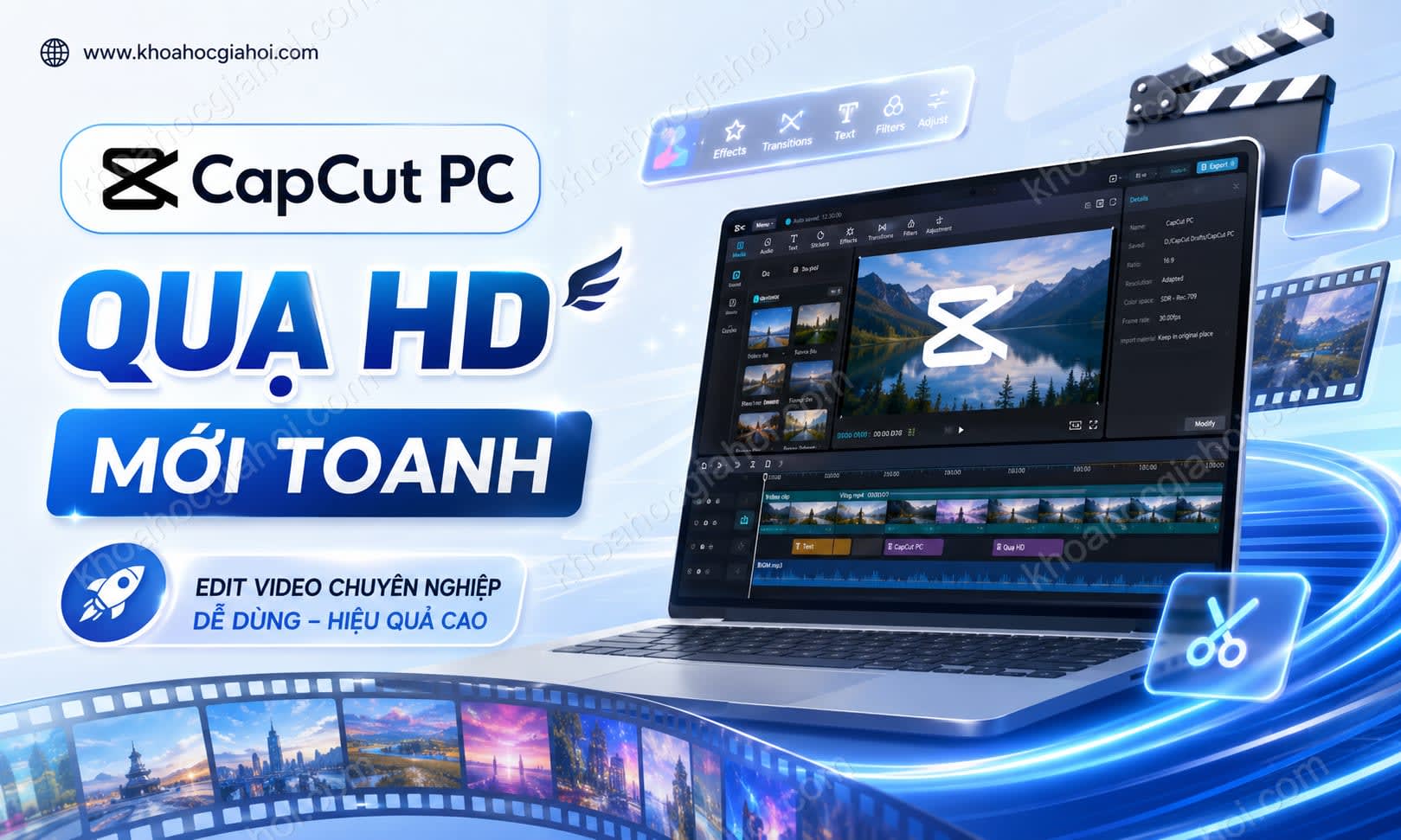 Khóa Học Capcut Pc Cùng Quạ HD Mới Toanh Khóa Học Capcut Pc Cùng Quạ HD Mới Toanh