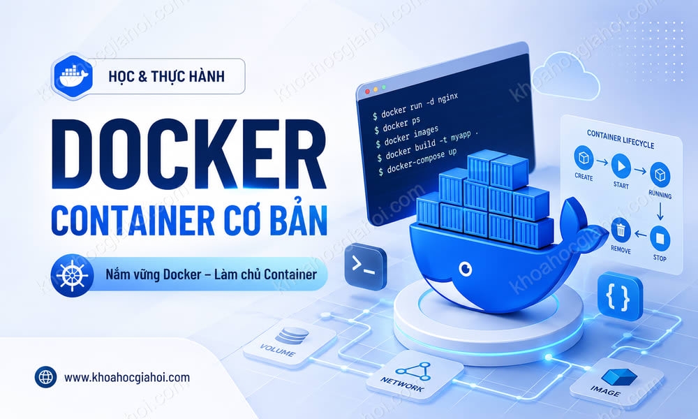 Khoá Học Docker Container Cơ Bản (Tiếng Việt)