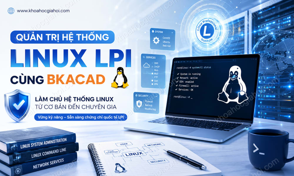 Khóa Học Quản Trị Hệ Thống Linux Lpi Cùng Bkacad