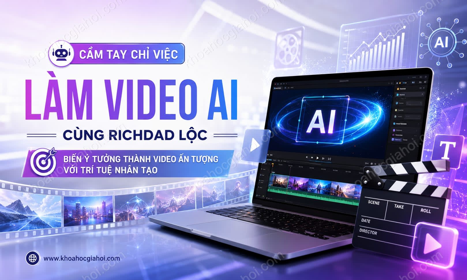 Khóa Học Cầm Tay Chỉ Việc Làm Video AI Cùng Richdad Lộc Khóa Học Cầm Tay Chỉ Việc Làm Video AI Cùng Richdad Lộc