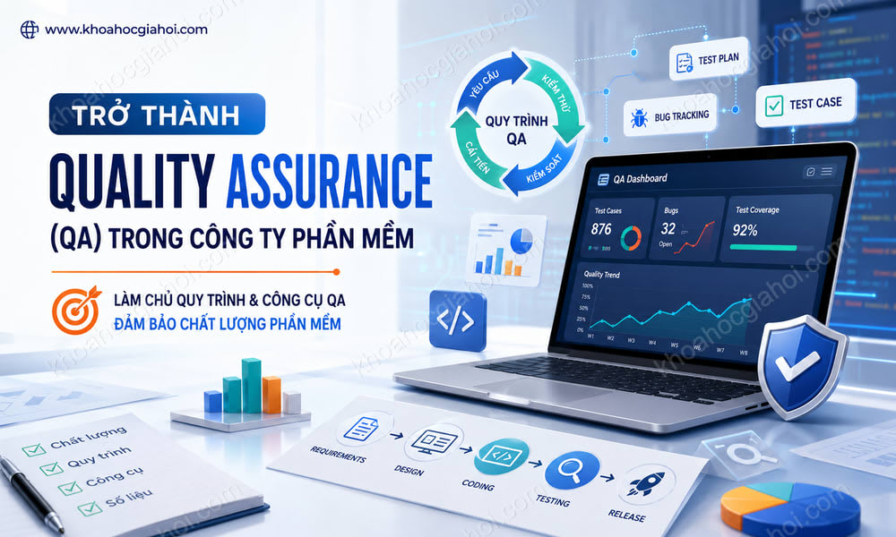 Khóa Học Trở Thành Quality Assurance (QA) Trong Công Ty Phần Mềm