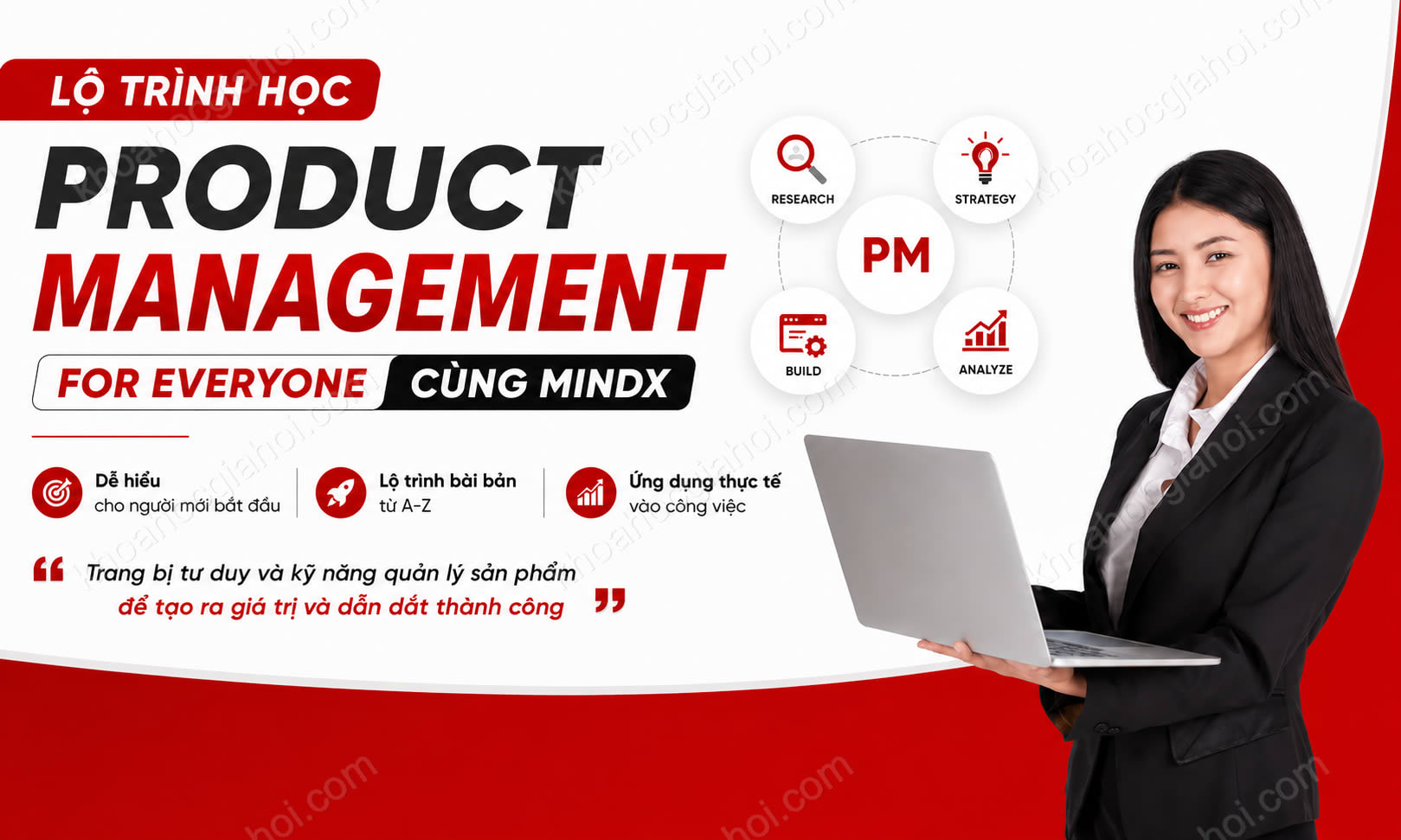 Khóa Học Product Management For Everyone Cùng MindX