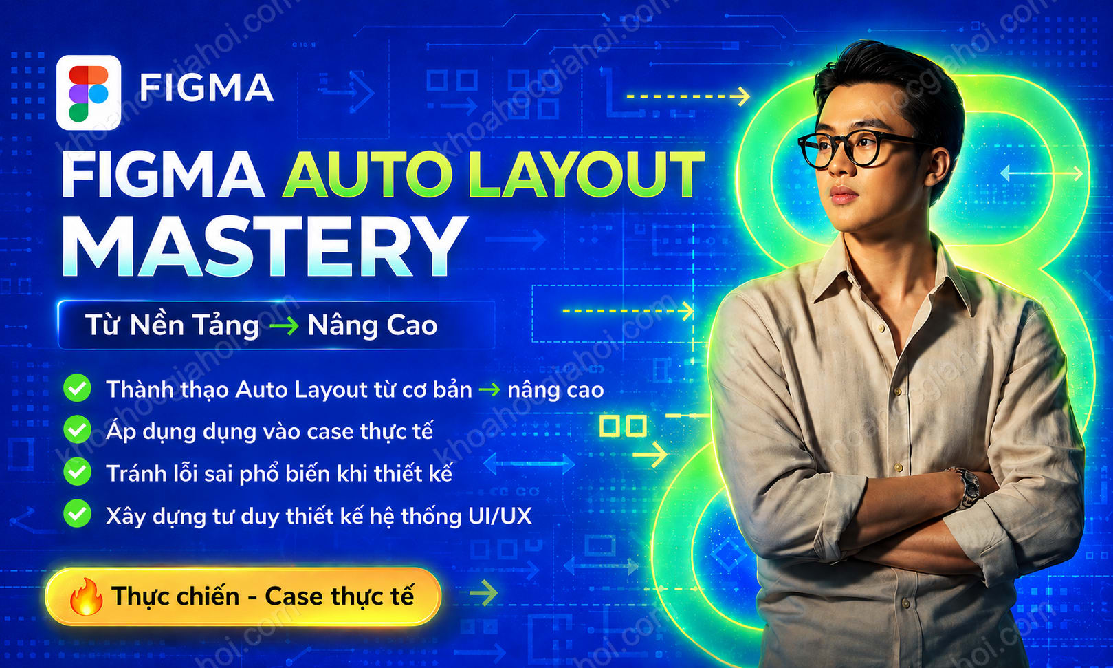 Khóa Học Figma Auto Layout Mastery 2026 – Từ Nền Tảng Đến Nâng Cao Cùng Khánh Nimal