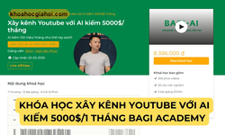 Khóa Học Xây Kênh Youtube Với Ai Kiếm 5000$/ Tháng Cùng Bagi Academy