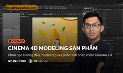 Khoá Học Cinema4d Modeling Sản Phẩm Digiart Academy