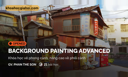 Khoá Học Background Painting Advanced Digiart Academy