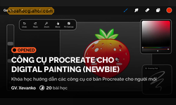 Khóa Học Công Cụ Procreate Cho Người Mới Digiart Academy