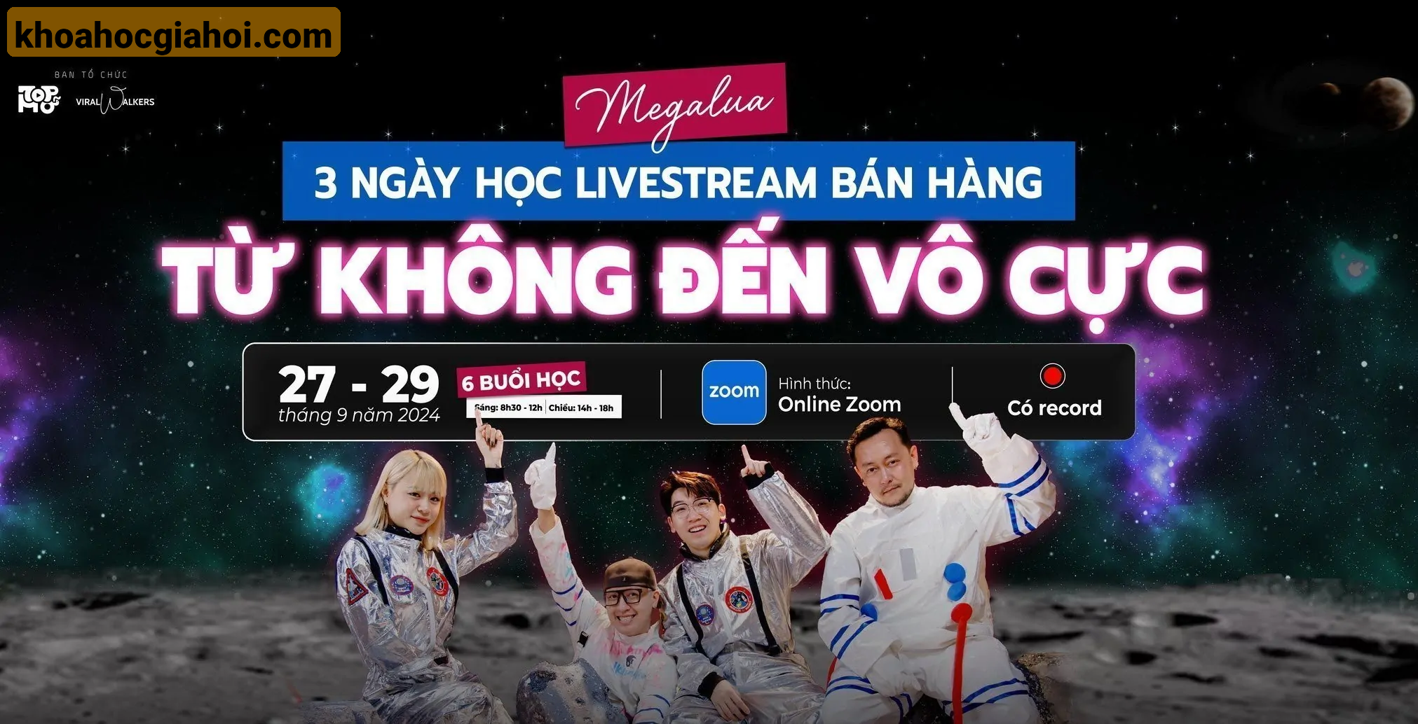 Khóa Học Livestream Bán Hàng Tiktok “ Từ Không Đến Vô Cực ” Của Học Viện Tóp Mỡ – Speaker: Huỳnh Anh M6, Cô Di Ngôn Từ, Phạm Củ, Chú Cá Review Không Booking