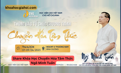 Khóa Học Chuyển Hóa Tâm Thức Ngô Minh Tuấn
