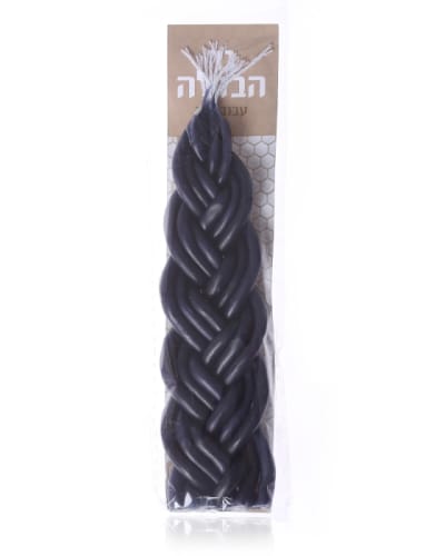 נר הבדלה עבודת יד – שחור