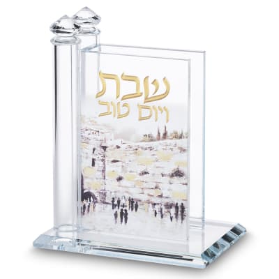 מעמד לגפרורים קריסטל הדפס ירושלים 1114 ס"מ